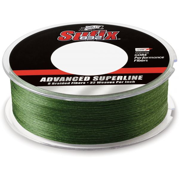 Sufix 832 Advanced Superline 660-206G Lo-Vis Green 6lb 600yds