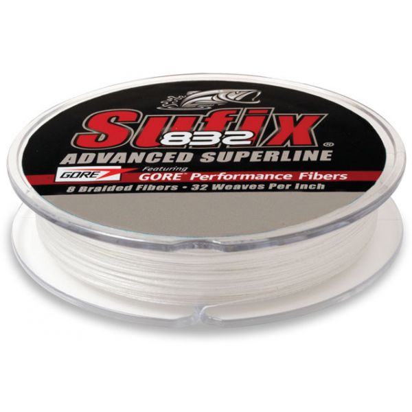 Sufix 832 Advanced Superline 660-010GH Ghost 15lb 150yds