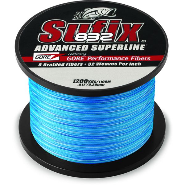 Sufix 832 Advanced Superline - Coastal Camo - 1200yds - 10lb