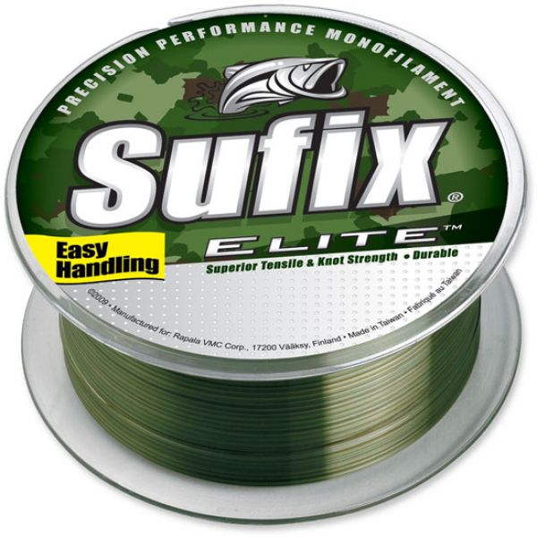 Sufix Elite 661-104CA Fishing Line Camo 4lb 330yds