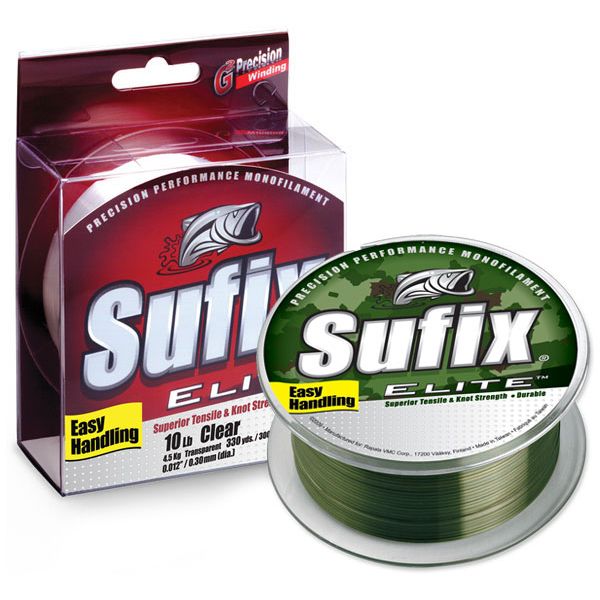 Sufix Elite Monofilament Fishing Line Camo