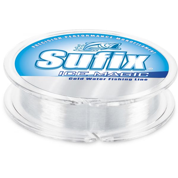 Sufix Ice Magic Monofilament - 100yds - Clear - 2lb