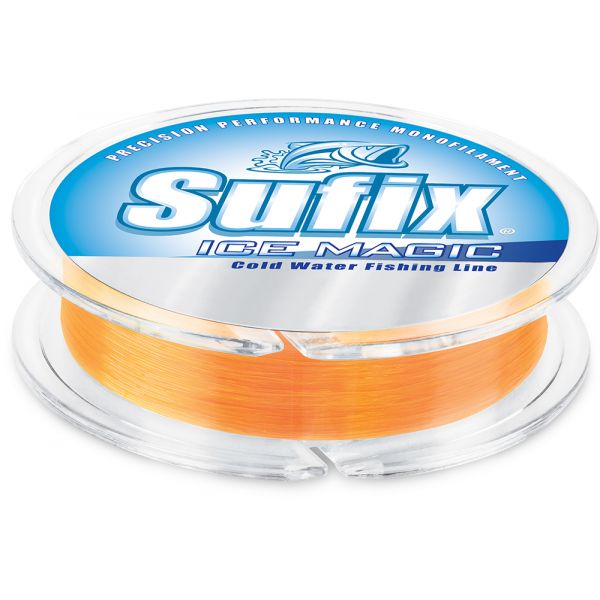 Sufix Ice Magic Monofilament - 100yds - Neon Orange - 2lb