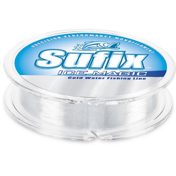Sufix Ice Magic Monofilament - 300yds - Clear - 3lb Sufix Ice Magic Monofilament - 300yds - Clear - 3lb