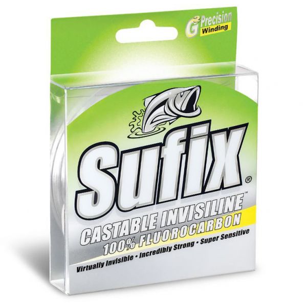 Sufix Invisiline Casting Fluorocarbon - 10lb - 100yds