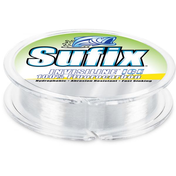 Sufix InvisiLine Ice Fluorocarbon - 50yds - Clear - 2lb