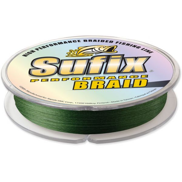 Sufix Performance Braid 663-006G Lo-Vis Green 6lb 150yds