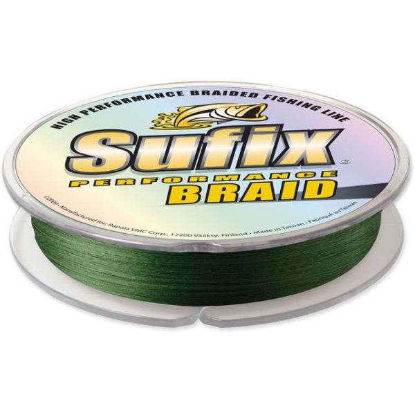 Sufix Performance Braid Lo-Vis Green - 40lb - 150yds