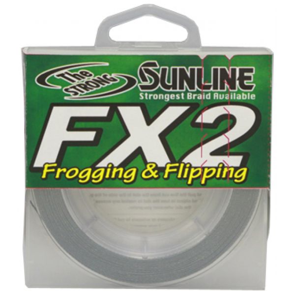 Sunline FX2 Braided Line - Dark Green - 50lb - 125yds