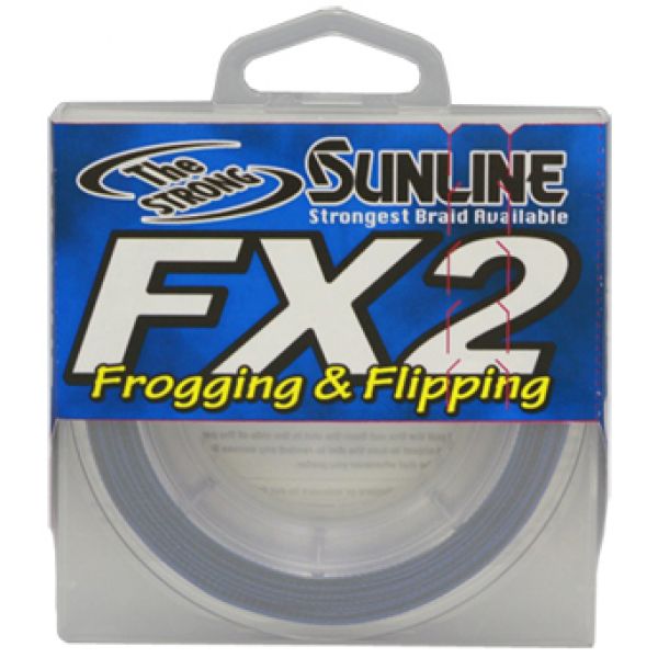 Sunline FX2 Braided Line - Dark Green/Blue - 50lb - 125yds