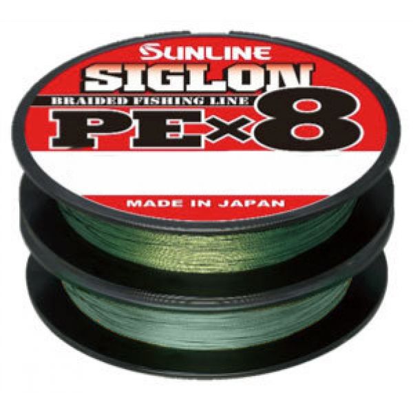 Sunline Siglon PEx8 Braided Line Dark Green TackleDirect