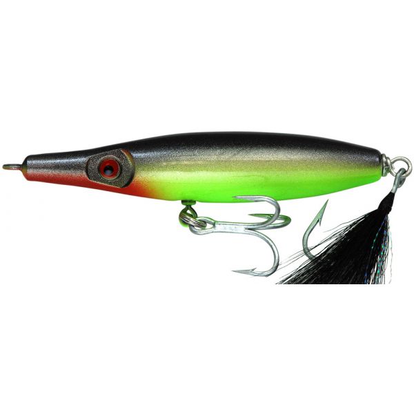 Super Strike BT4HW Bullet Sinking Lure - Black/Chartreuse