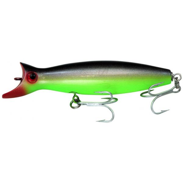 Super Strike DS6W Little Neck Swimmer Floating Lure - Black/Chartreuse