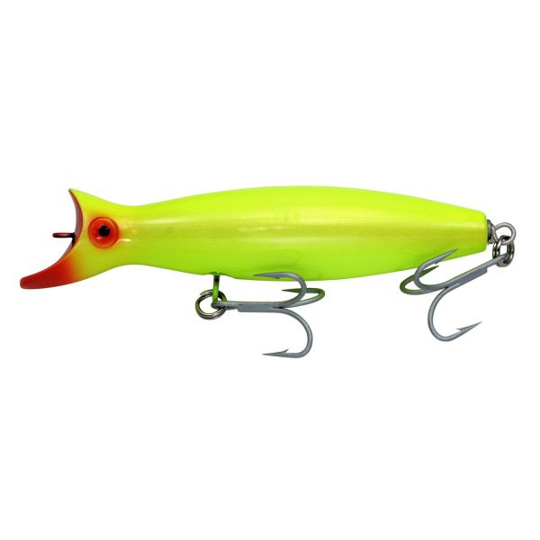 Super Strike DS6W Little Neck Swimmer Floating Lure 013-All Neon Yellow