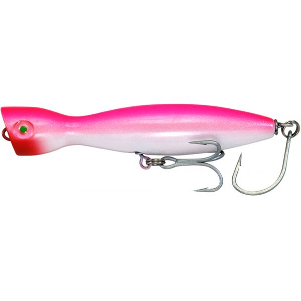 Super Strike PP4O Little Neck Popper - Floating - Pink/White