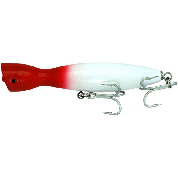 Super Strike PP4W Little Neck Popper - Sinking - 033-Red Head/White