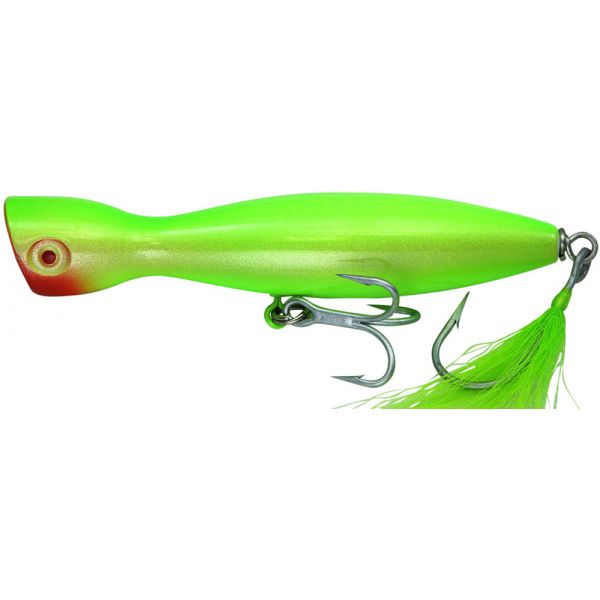 Super Strike PP5HW Little Neck Popper - X-Heavy - All Chartreuse