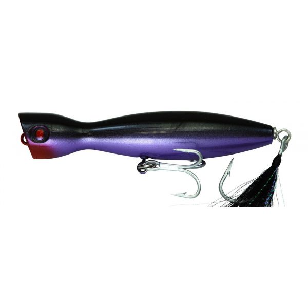 Super Strike PP5HW Little Neck Popper - X-Heavy - Black/Purple