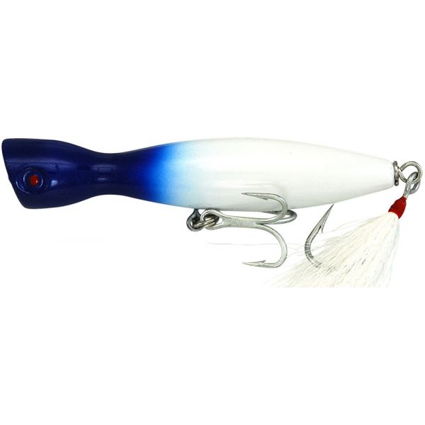 Super Strike PP5HW Little Neck Popper - X-Heavy - 034-Blue Head/White