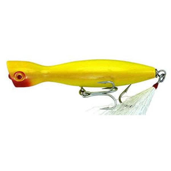 Super Strike PP6HW Little Neck Popper - X-Heavy - 008-All Yellow