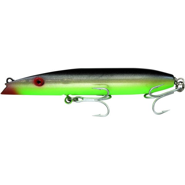 Super Strike ZZ6W Zig Zag Floating Lure - Black/Chartreuse