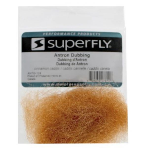 Superfly Antron Dubbing - Cinnamon Caddis