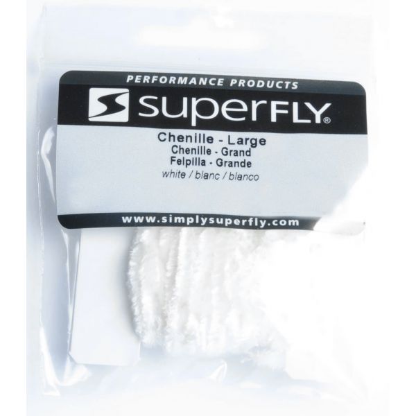 Superfly Chenille - X-Small - White