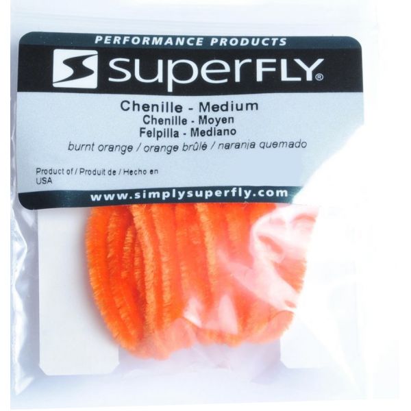 Superfly Chenille - Small - Burnt Orange