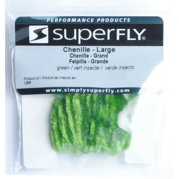 Superfly Chenille - Large - Green