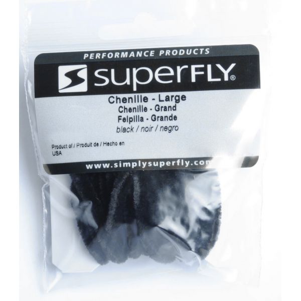 Superfly Chenille - X-Small - Black