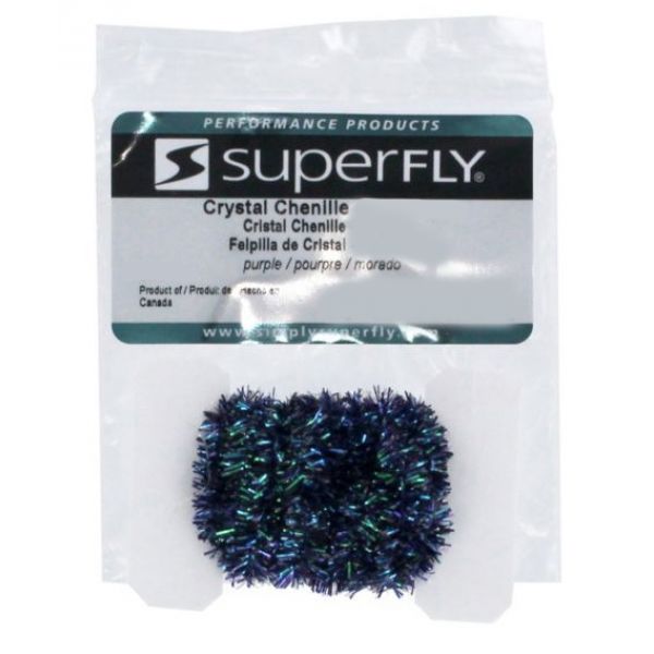 Superfly Crystal Chenille - Purple - Medium