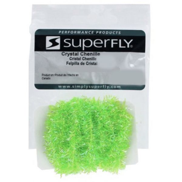 Superfly Crystal Chenille - Green - Large