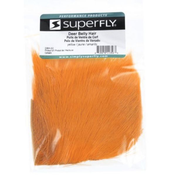 Superfly Deer Belly Hair - Orange