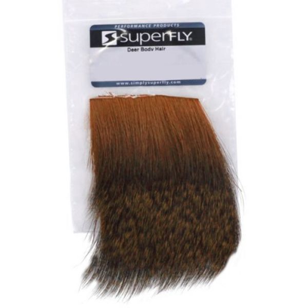 Superfly DH-05 Deer Body Hair - Burnt Orange