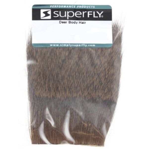 Superfly DH-21 Deer Body Hair - Brown