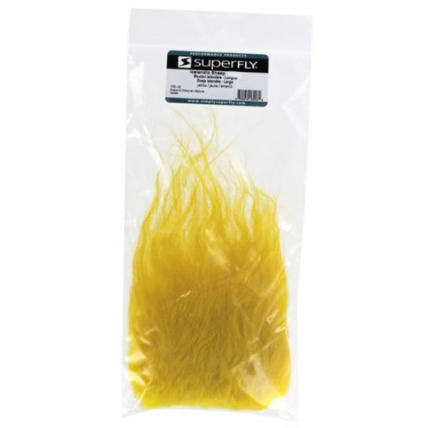 Superfly Icelandic Sheep Body Hair - Yellow