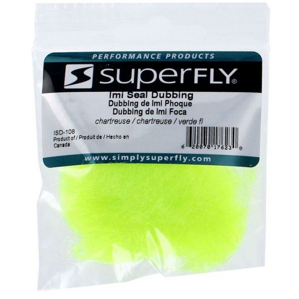 Superfly IMI Seal Dubbing - Chartreuse