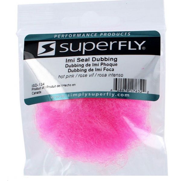 Superfly IMI Seal Dubbing - Hot Pink