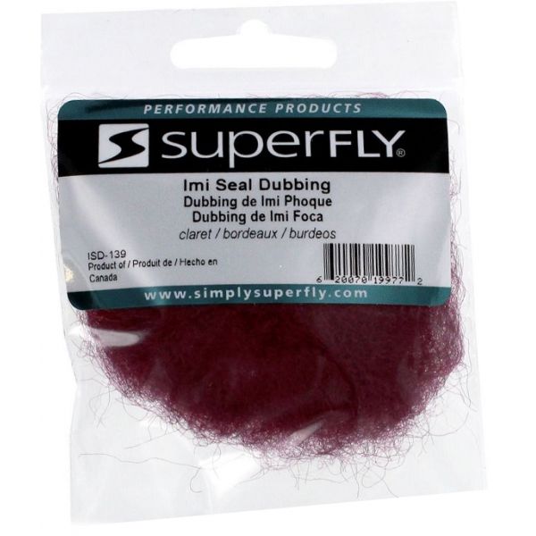 Superfly IMI Seal Dubbing - Claret