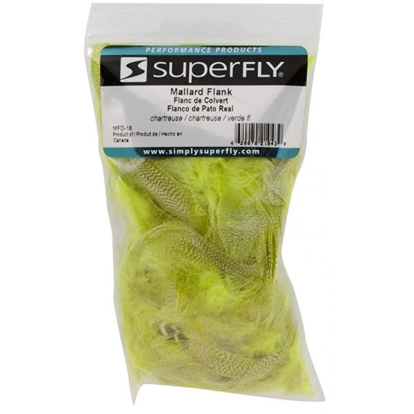 Superfly Mallard Flank - Chartreuse