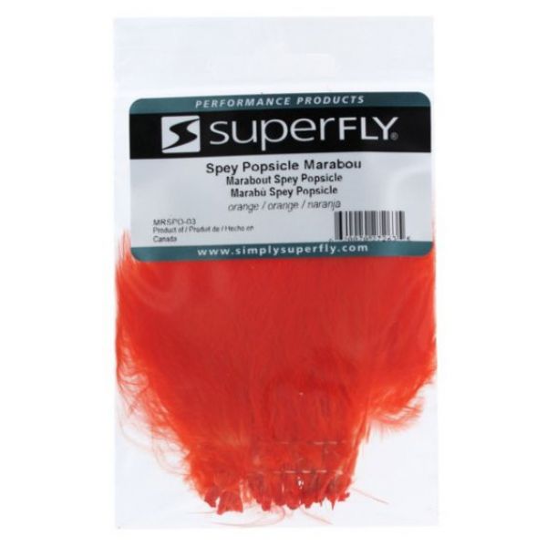 Superfly Spey Popsicle Marabou - Orange