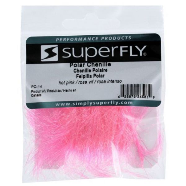 Superfly Polar Chenille - Hot Pink