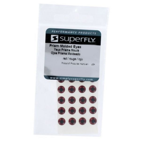 Superfly Prism Molded Eyes - Medium - Red