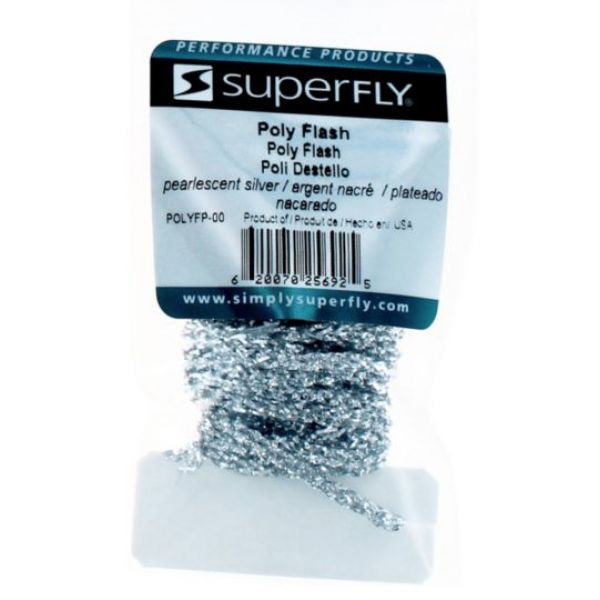 Superfly Poly Flash - Pearlescent Silver