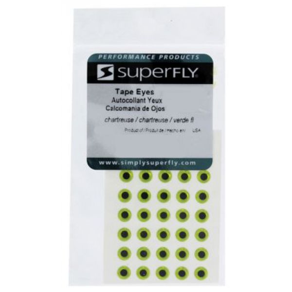 Superfly Tape Eyes - Large - Chartreuse