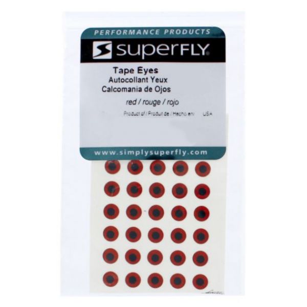 Superfly Tape Eyes - Medium - Red