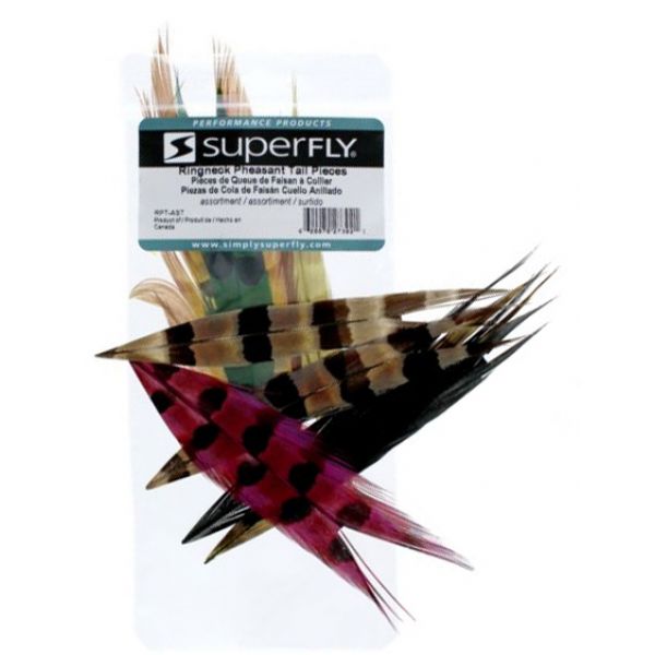 Superfly Ringneck Pheasant Tail Pieces