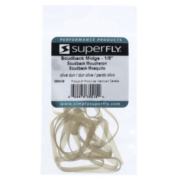 Superfly Scudback Midge - Olive Dun