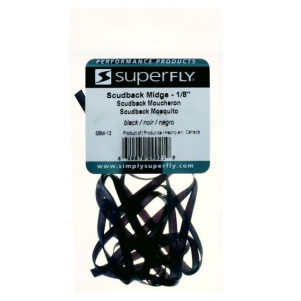 Superfly Scudback Midge - Black