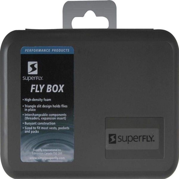 Superfly Tri-Foam Fly Box - Medium